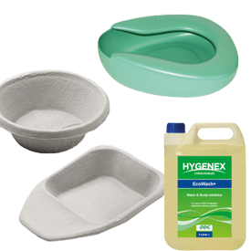 Bowls & pans, pulp shapes, Detergent & Deodorisers