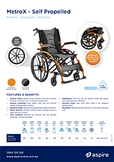 Aspire MetroX SP Wheelchair Flyer