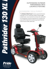 Pride Pathrider 130XL Pursuit Flyer